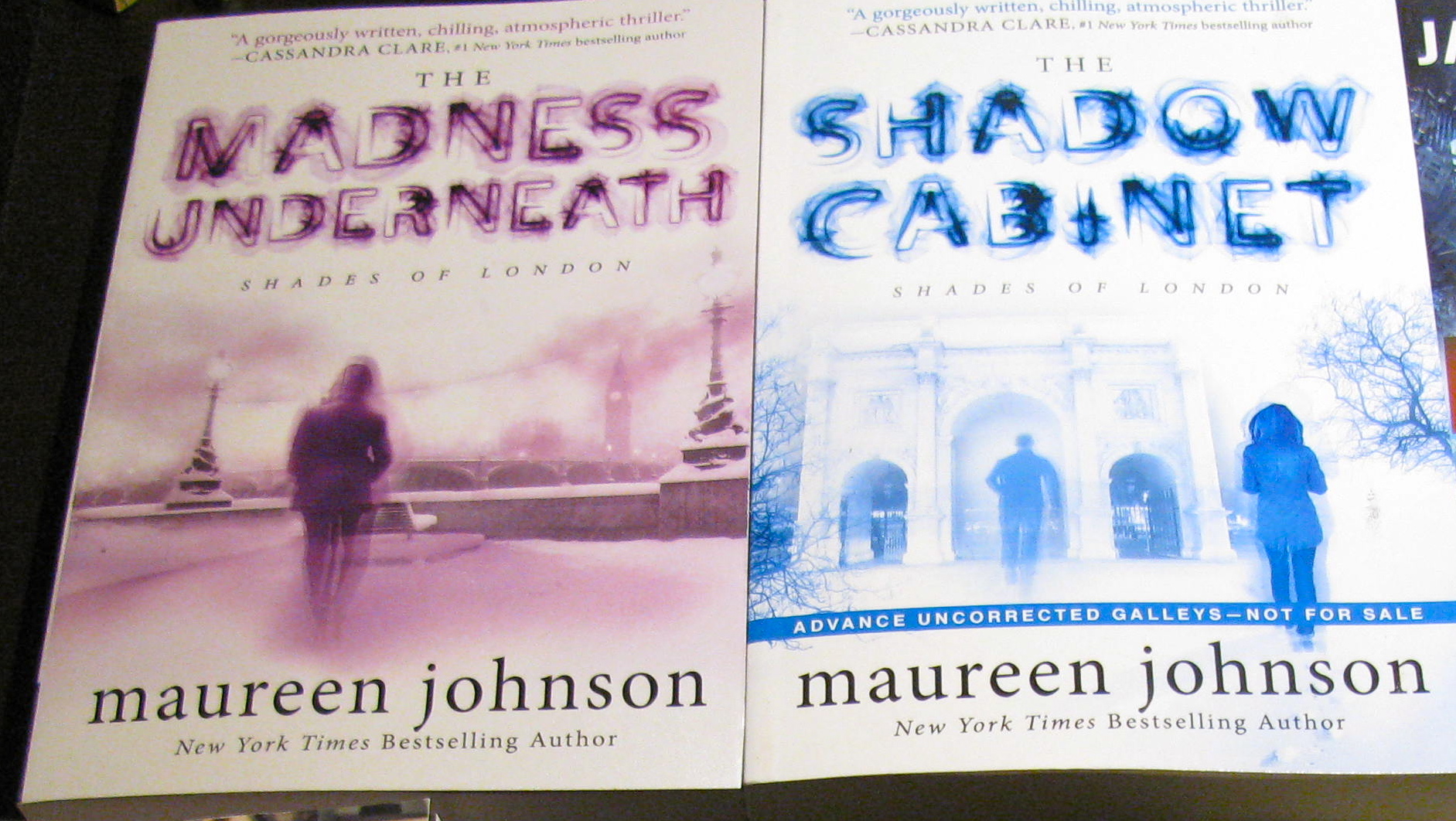 Reviews The Madness Underneath And The Shadow Cabinet By Maureen